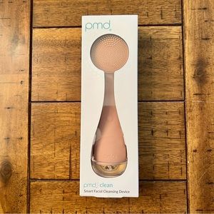 NIB PMD Clean Beauty Smart Facial Cleansing Device - Rose w/ Gold Finish